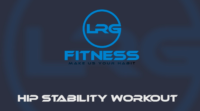 Hip stability exercise routine